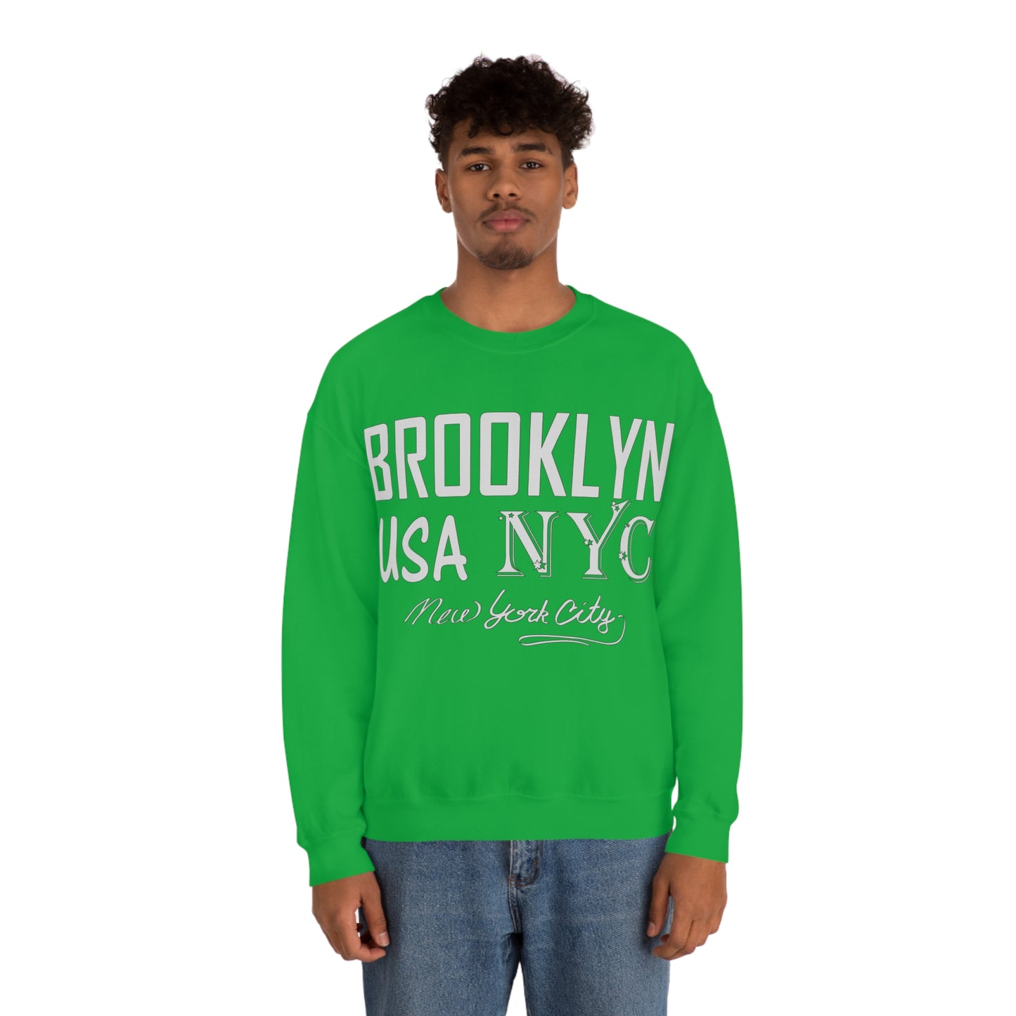 Brooklyn NY USA Crewneck Sweatshirt