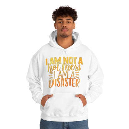 I Am Not A Hot Mess I Am A Disaster Hoodie