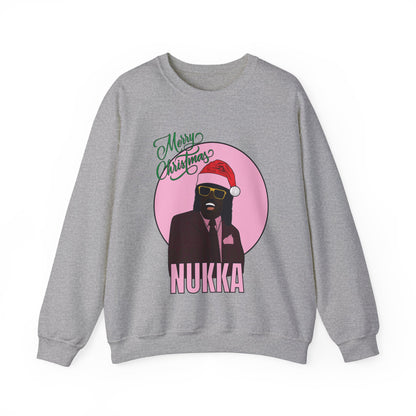 Merry Christmas NUKKA Crewneck Sweatshirt