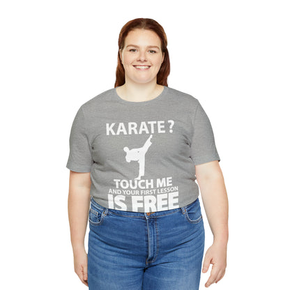 karate first lesson free T-Shirt