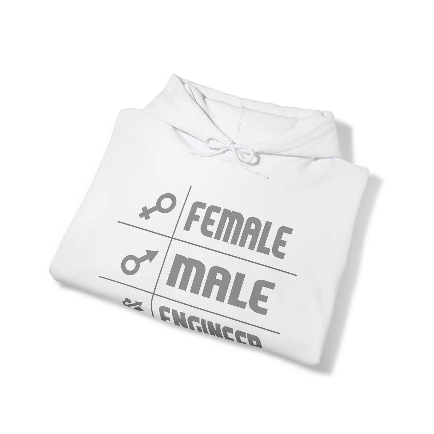 Female - male- engineer Hoodie