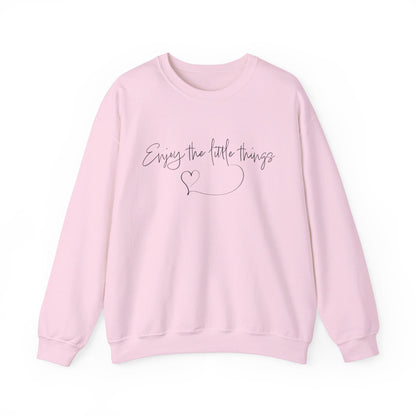 Enjoy the little things Crewneck Sweatshirt