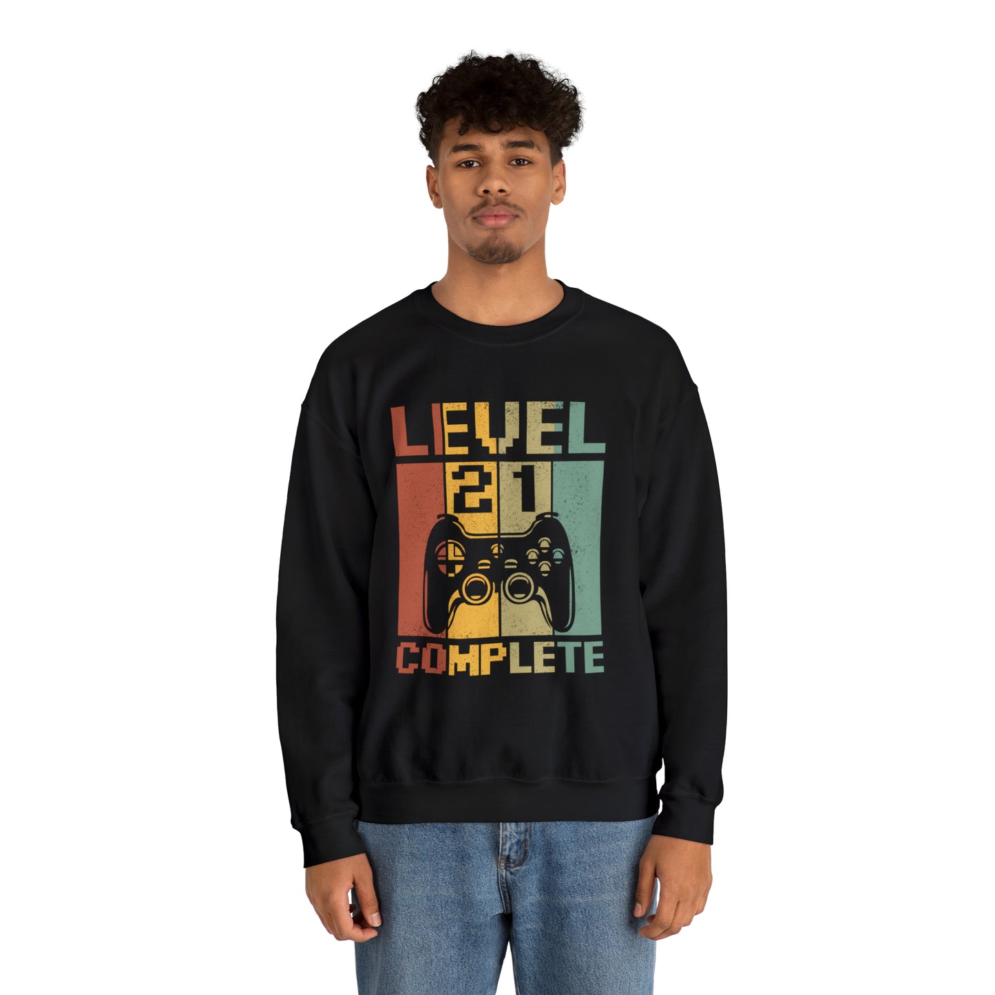 level 21 complete Crewneck Sweatshirt