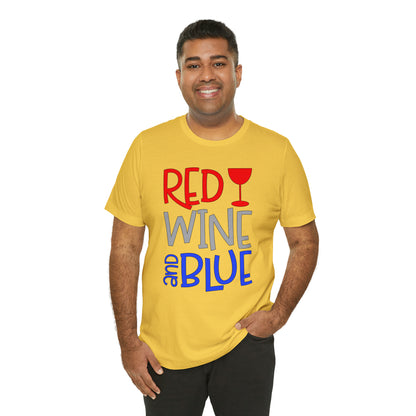 Red Wine Blue T-Shirt