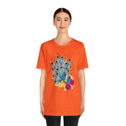 Colorful Peacock T-Shirt