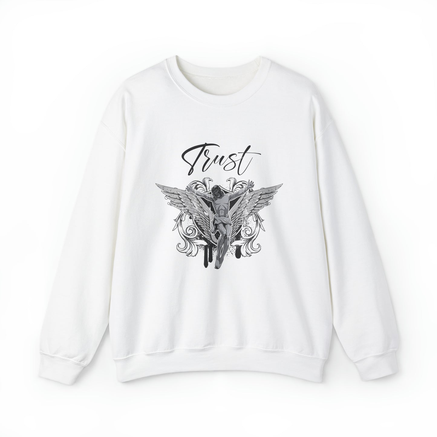 Jesus trust Crewneck Sweatshirt