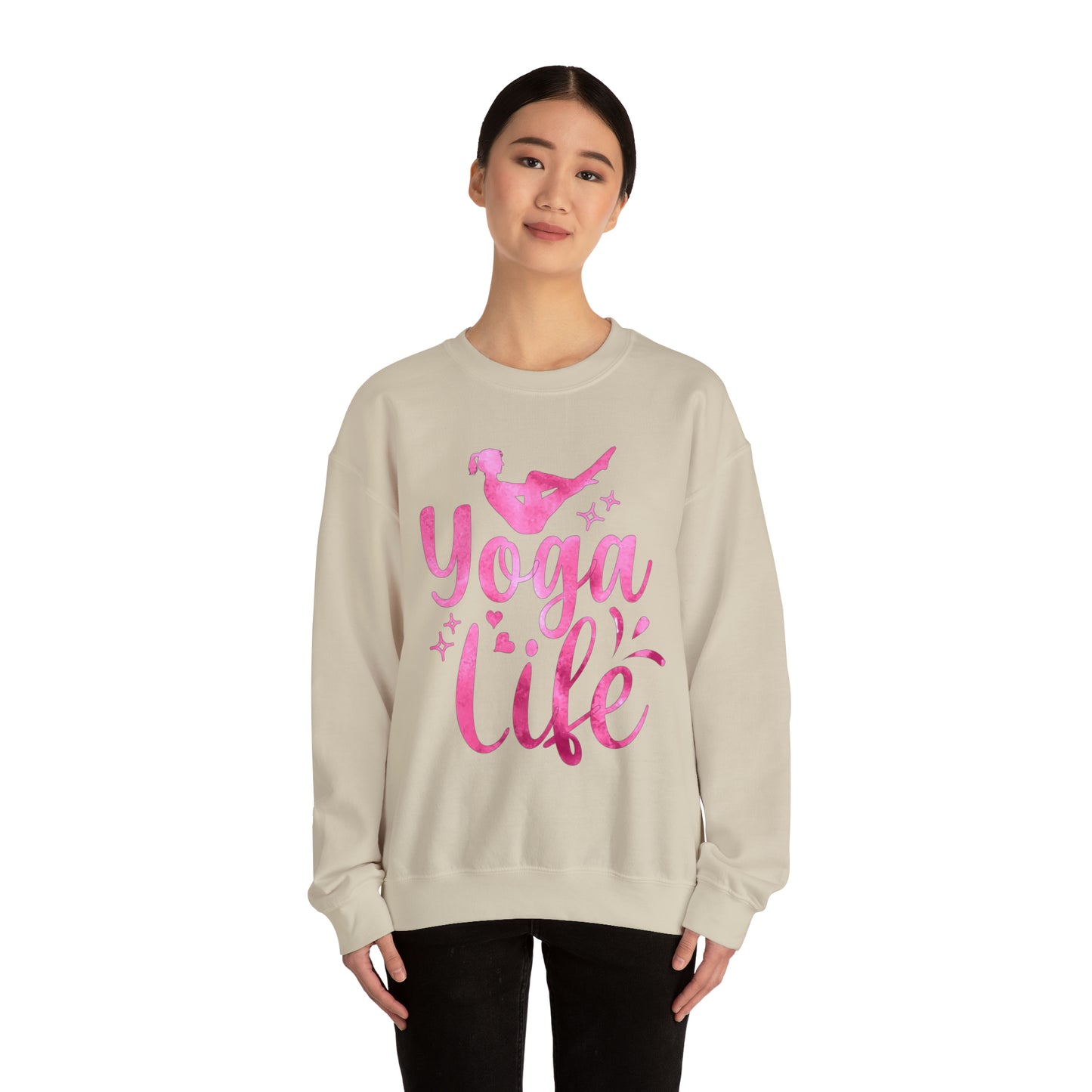 Yoga Life Crewneck Sweatshirt