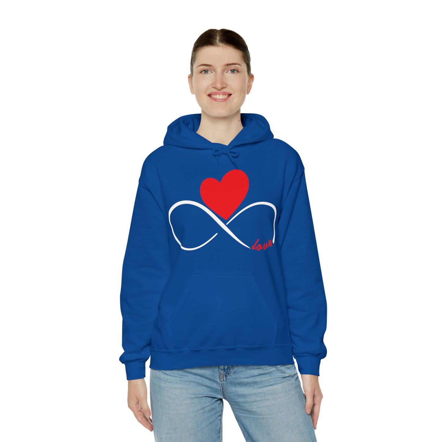 Love Infinity Heart Hoodie