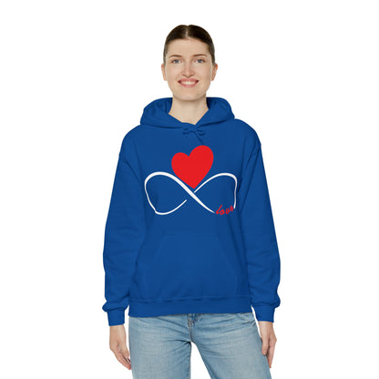 Love Infinity Heart Hoodie