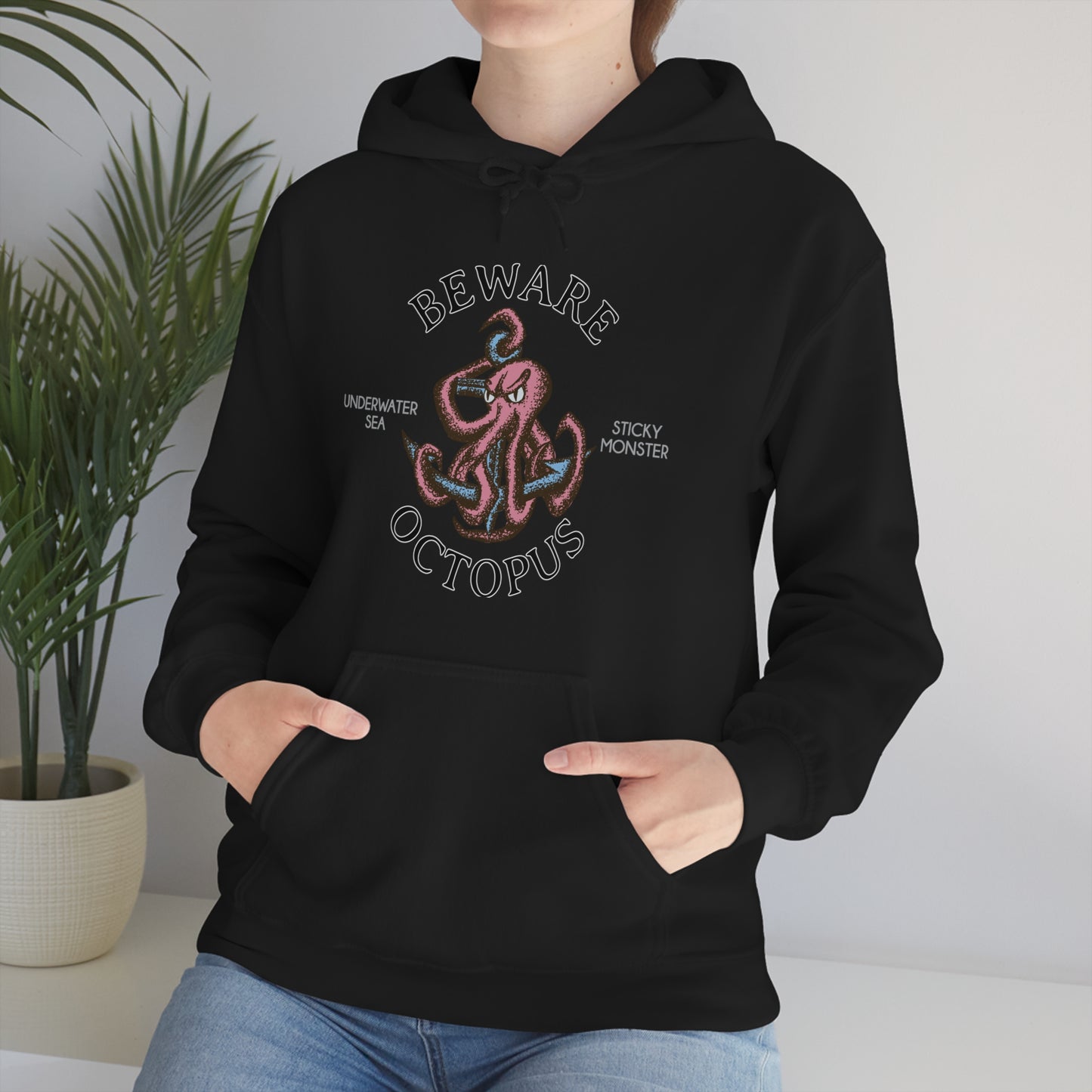 Beware Octopus Hoodie