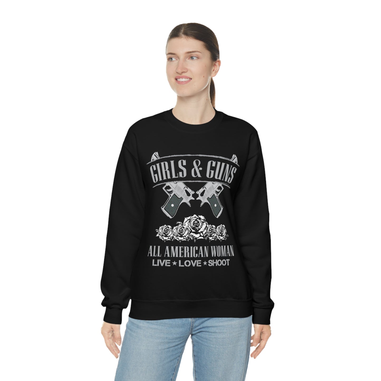 Girls & Guns Crewneck Sweatshirt