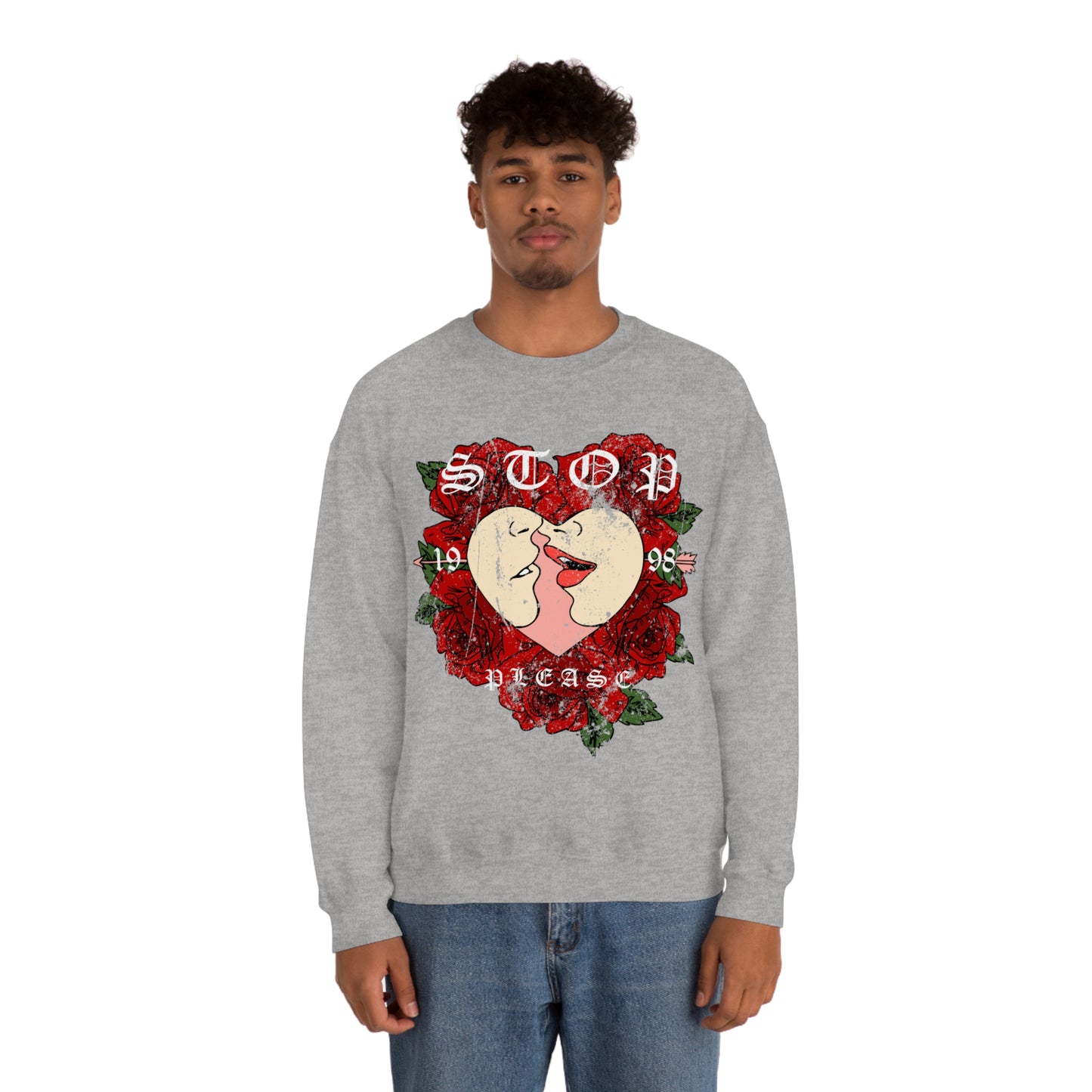 Passion With one Kiss Crewneck Sweatshirt