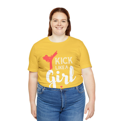 Kick Like A Girl T-Shirt