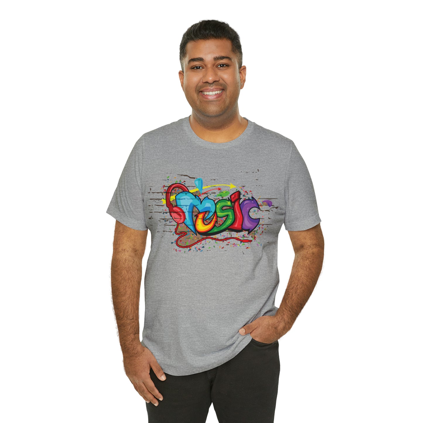 Music colorful graffiti T-Shirt