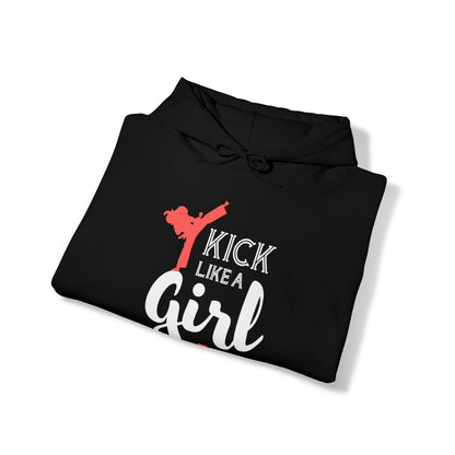 Kick Like A Girl Hoodie