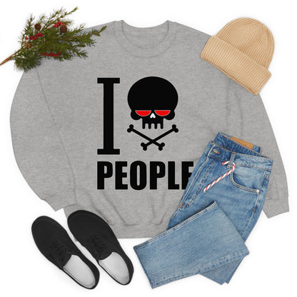 I hate people Crewneck Sweatshirt