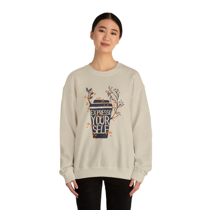 Expresso your self Crewneck Sweatshirt