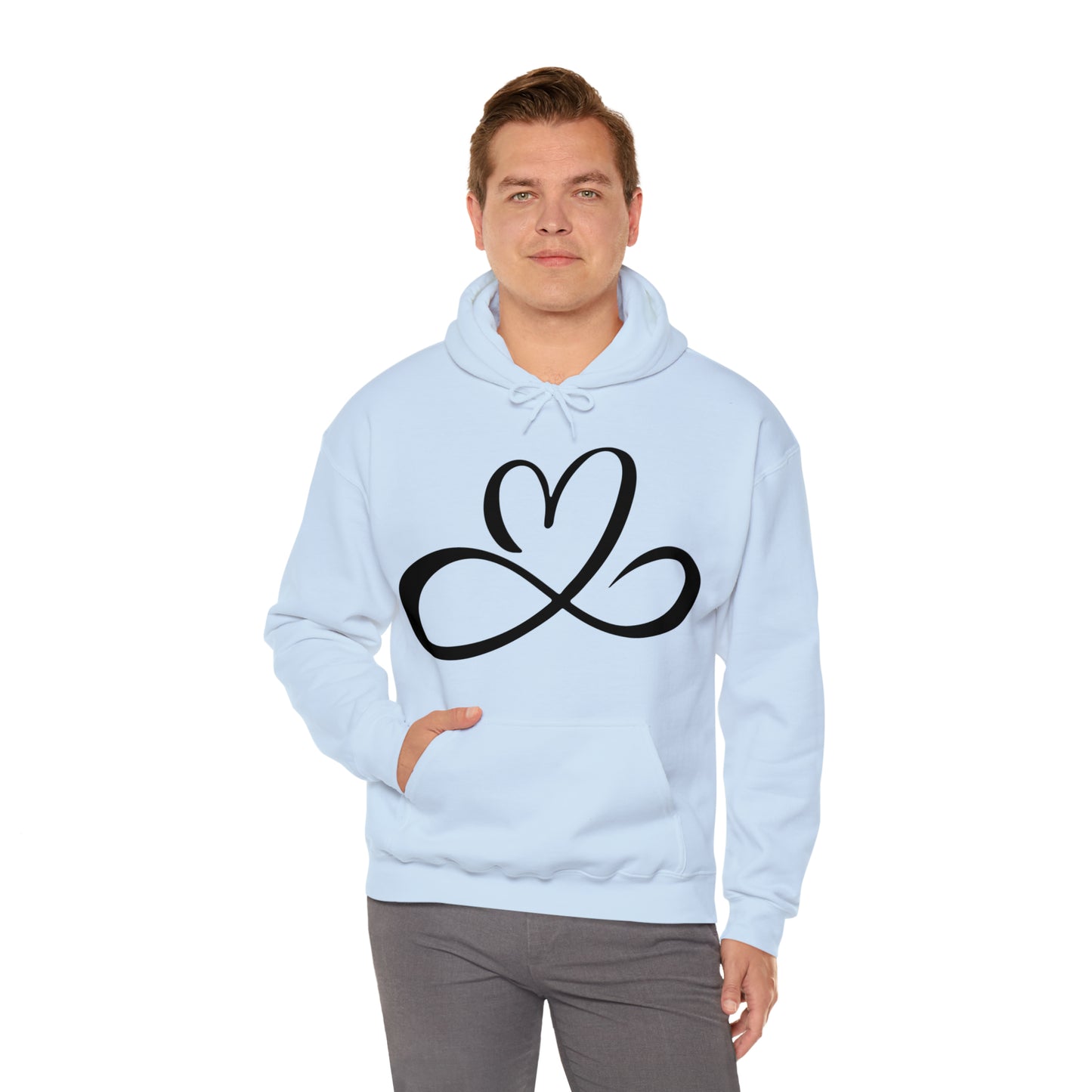 Heart infinity symbol Hoodie