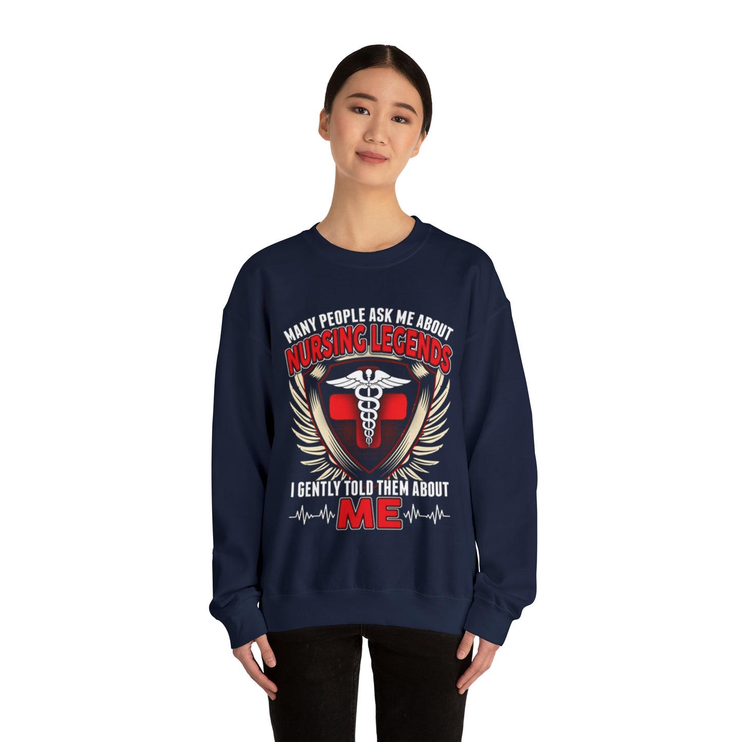 Nursing Legends Crewneck Sweatshirt