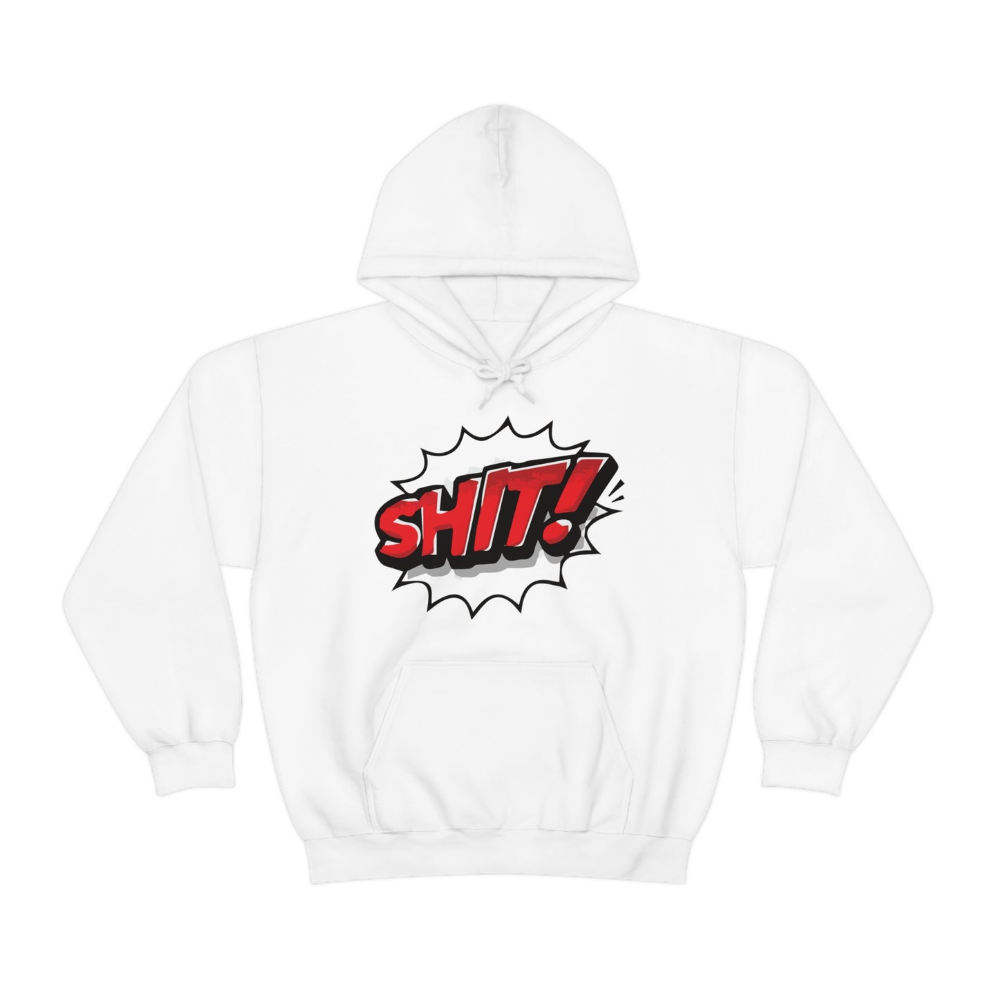 Shit! colorful graphic Hoodie