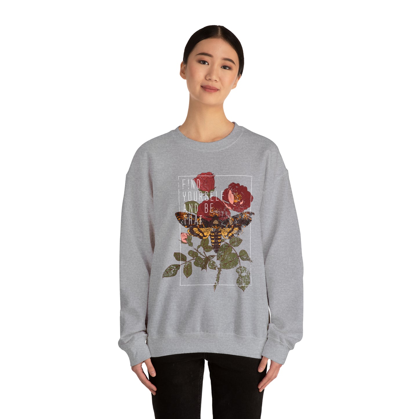 Find Yourself and Bee That Crewneck Sweatshirt