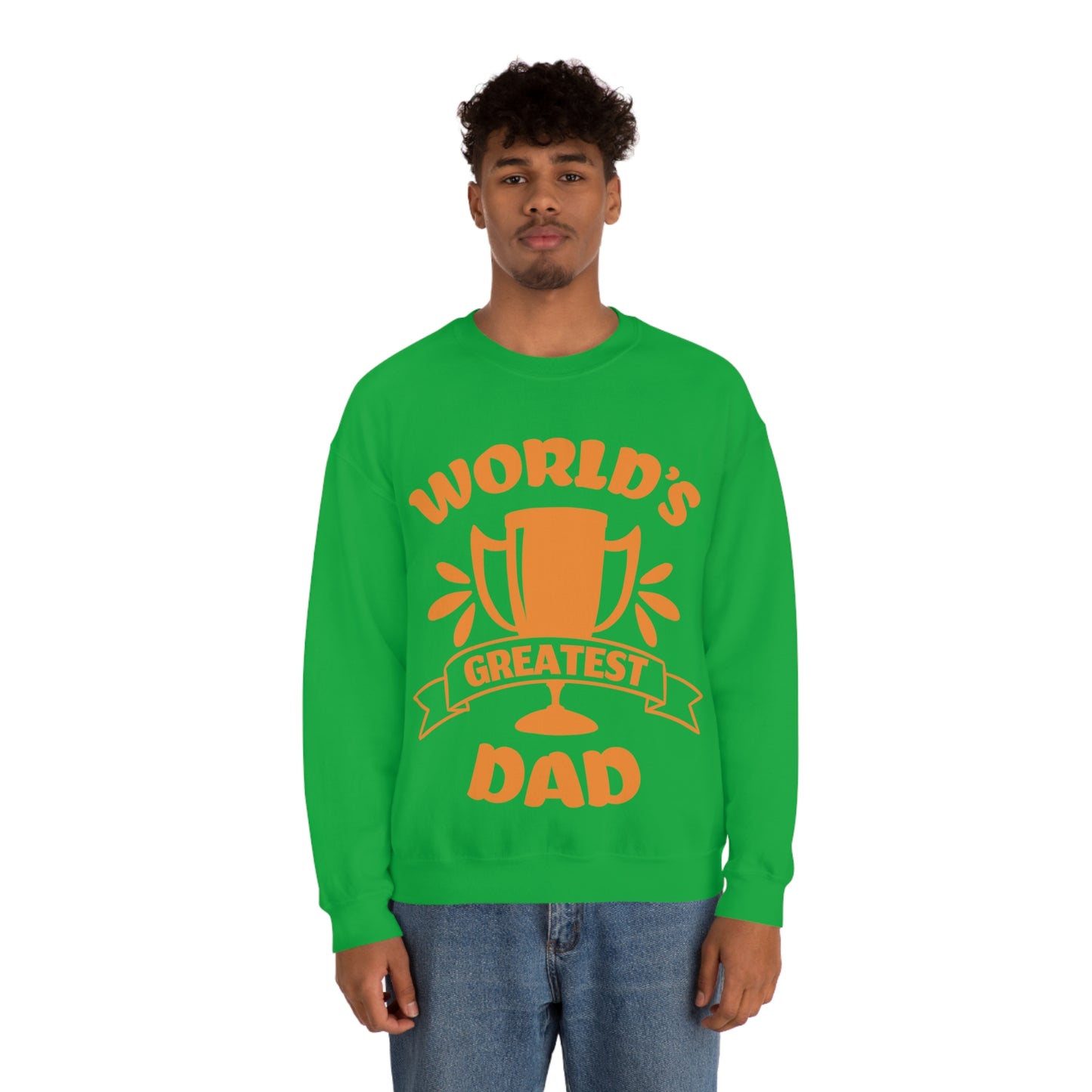 World Greatest Dad Crewneck Sweatshirt