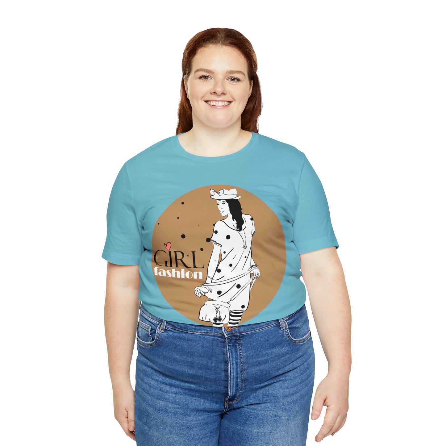 Polka dot Girl fashion T-Shirt