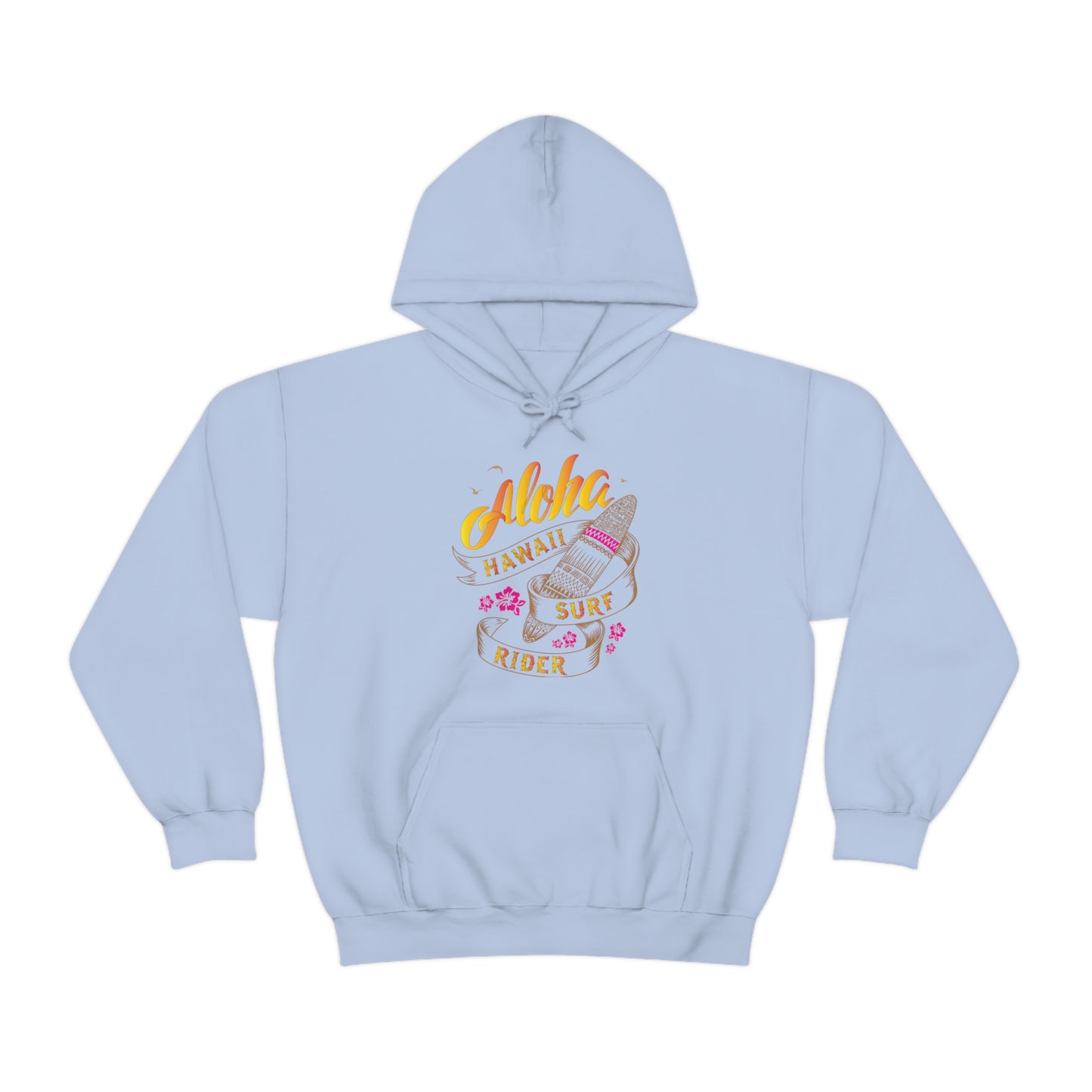 Aloha Hawaii Surf Rider Hoodie