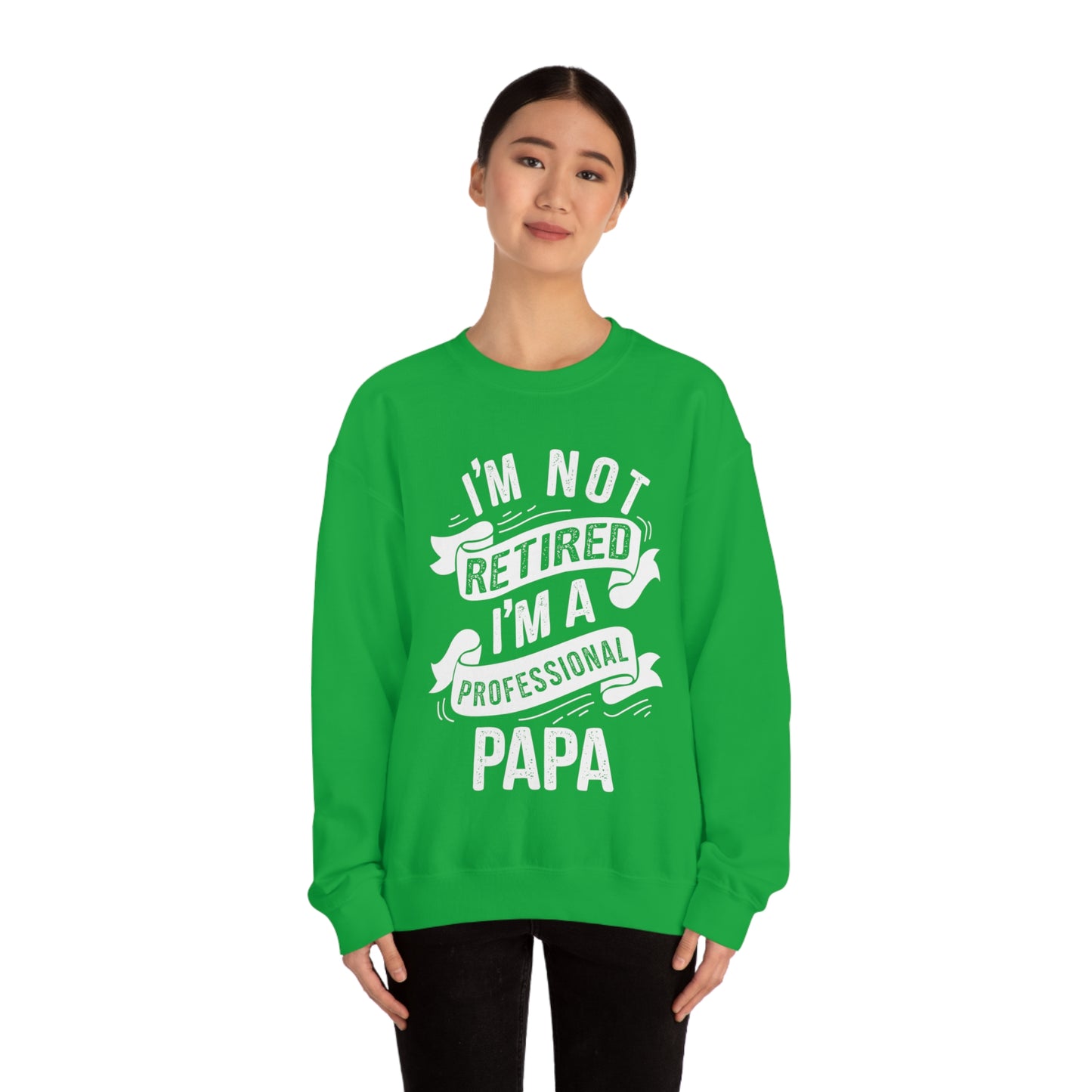 Professional Papa Crewneck Sweatshirt