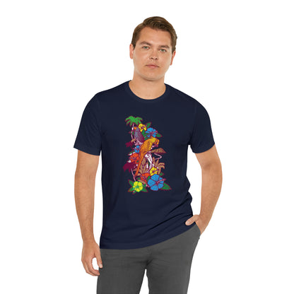 Parrot Jungle Floral T-Shirt