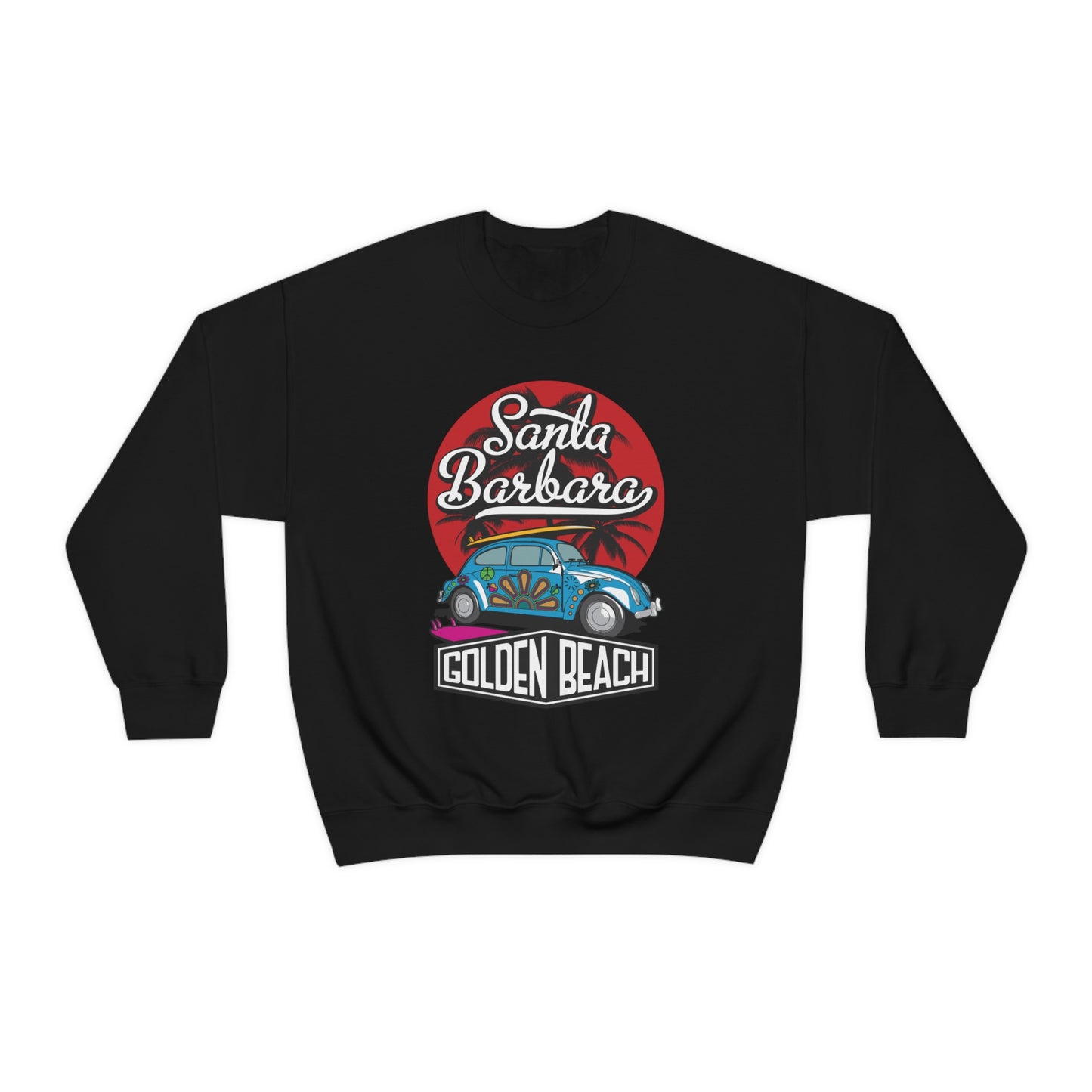 Golden Beach Buggy Crewneck Sweatshirt