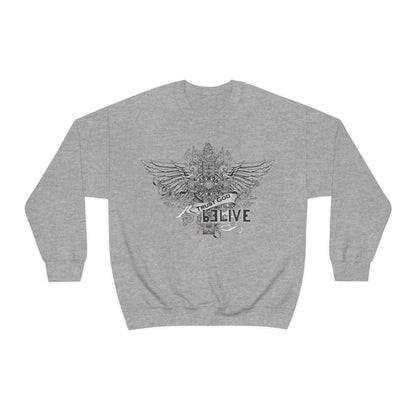 Trust God Be Live Crewneck Sweatshirt