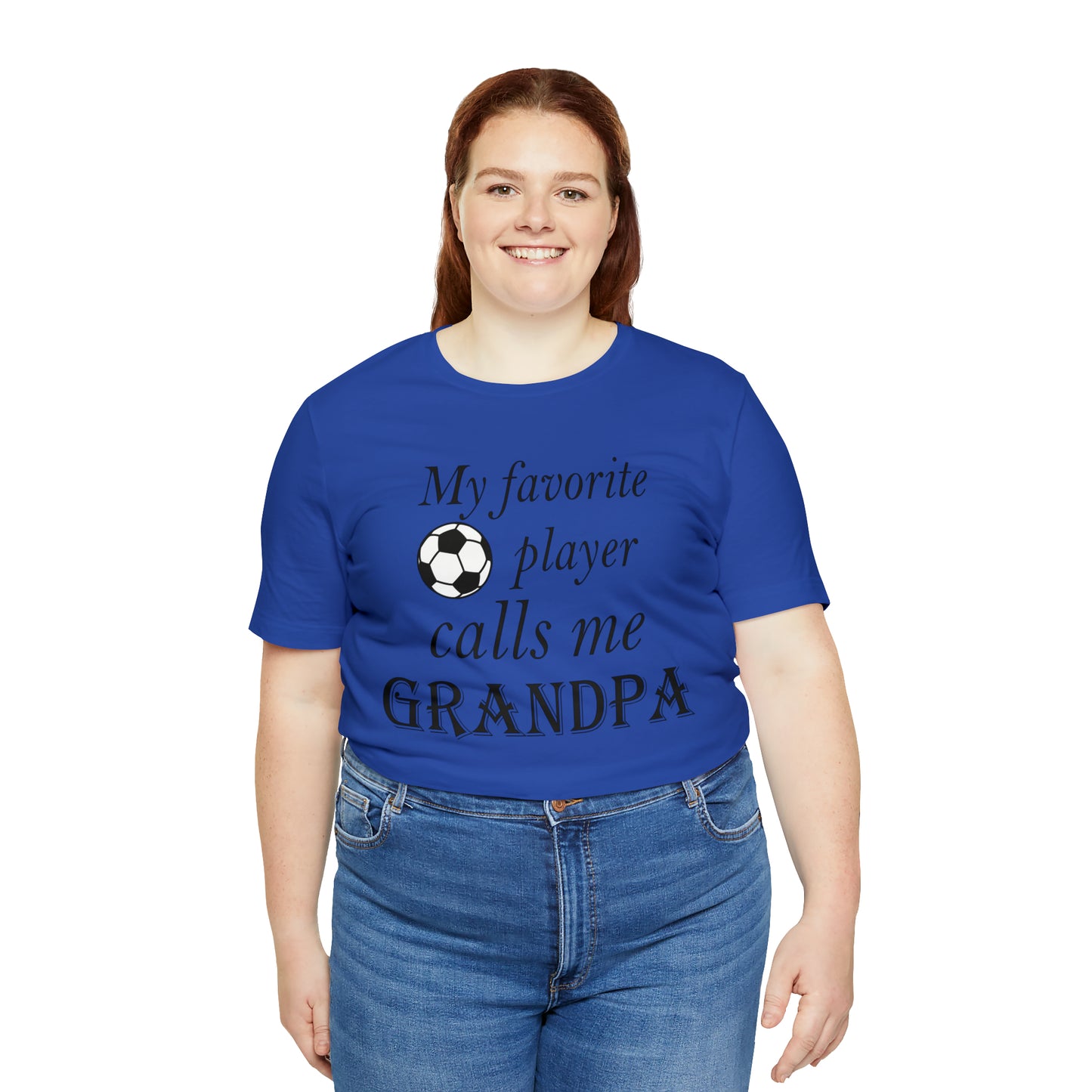 Grandpa Favorite Soccer Player T-Shirt