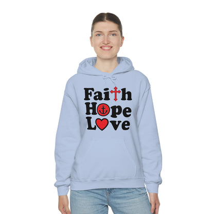 Faith Hope Love Hoodie