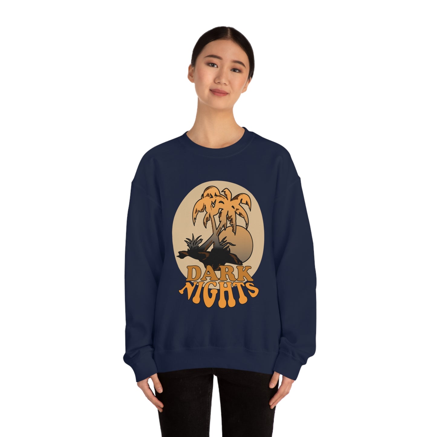 Dark Night Vibe Crewneck Sweatshirt