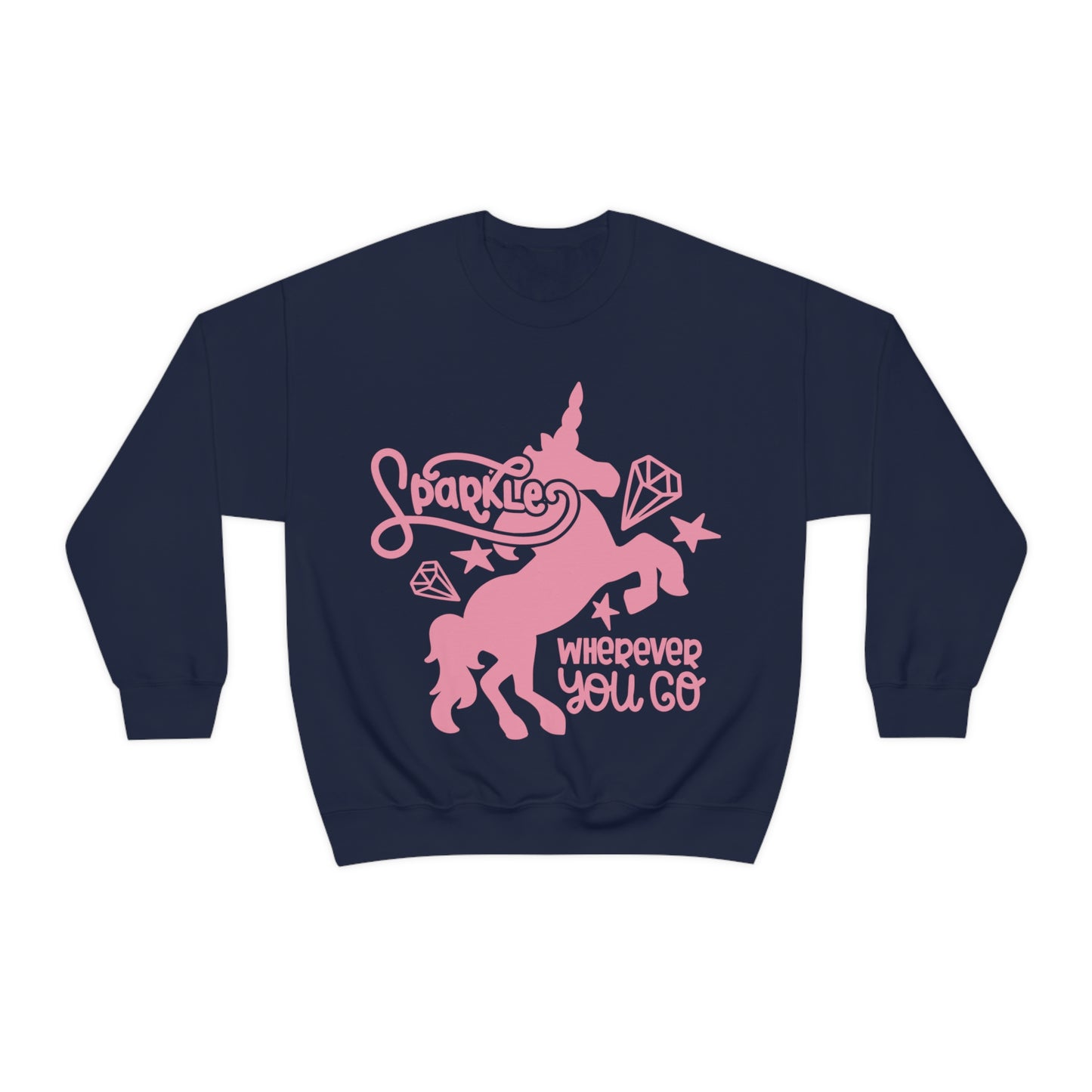 Sparkle unicorn Crewneck Sweatshirt