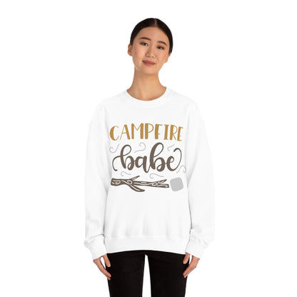 Campfire_babe Crewneck Sweatshirt