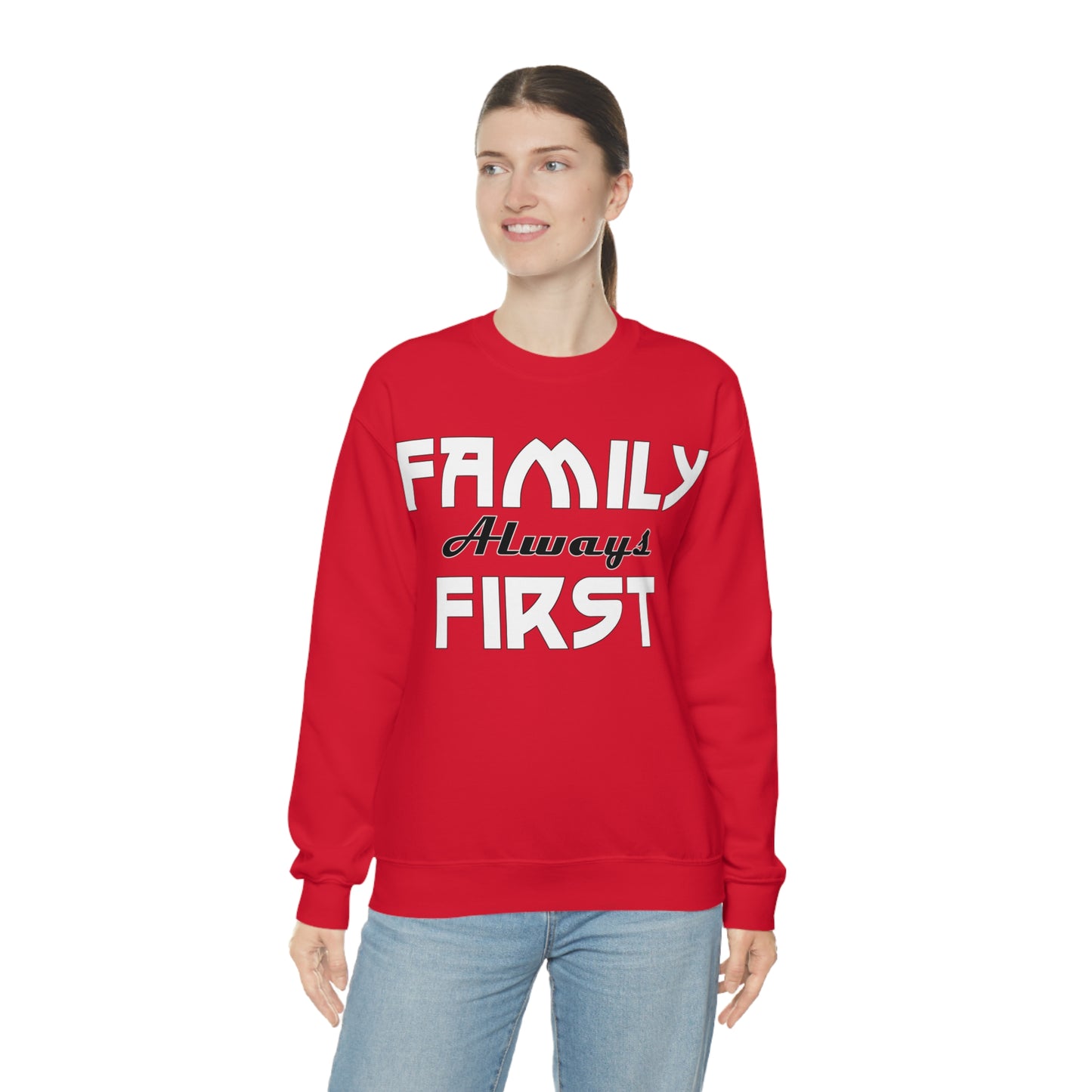 Family always first Crewneck Sweatshirt