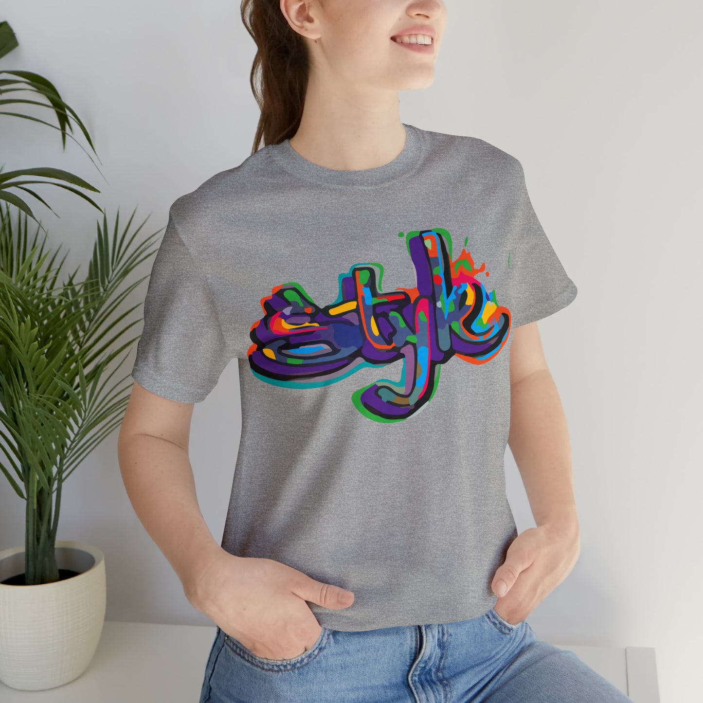 Graffiti style in colors T-Shirt