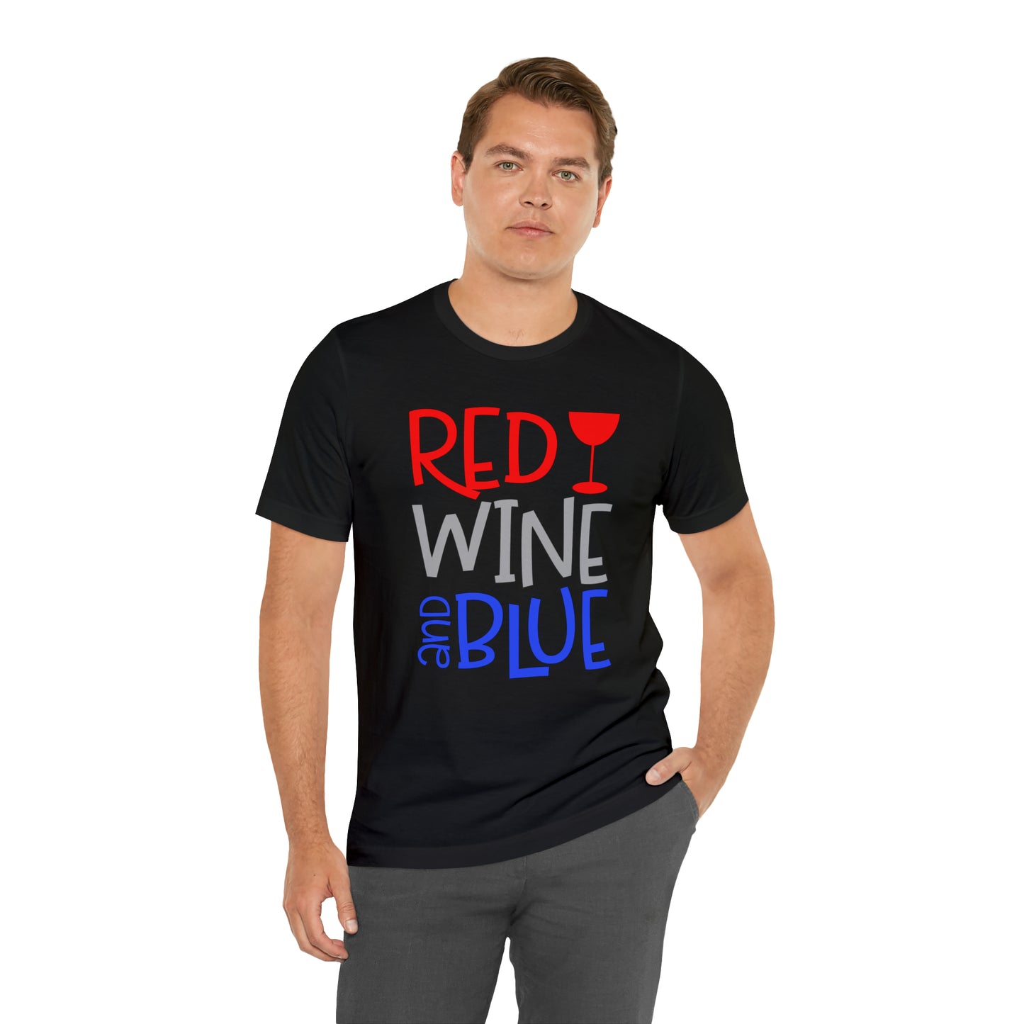 Red Wine Blue T-Shirt