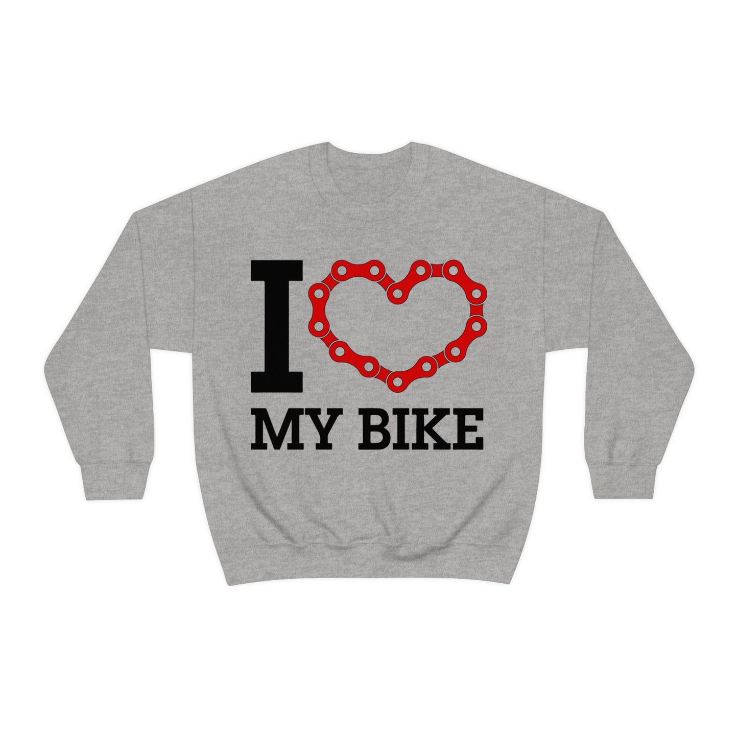 I love my bike Crewneck Sweatshirt