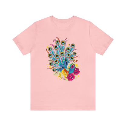 Colorful Peacock T-Shirt