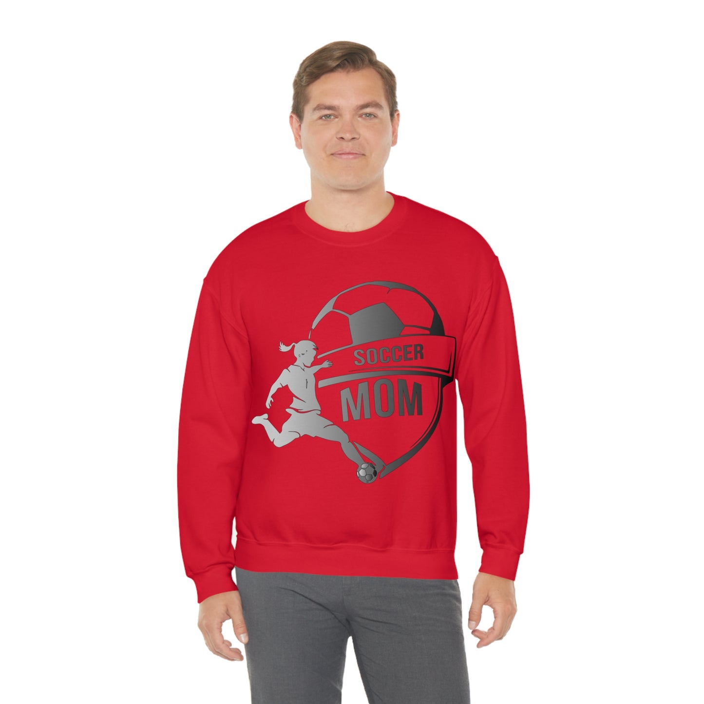 Mom soccer Crewneck Sweatshirt