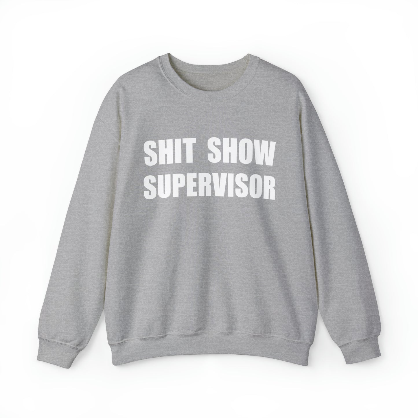 show supervisor Crewneck Sweatshirt