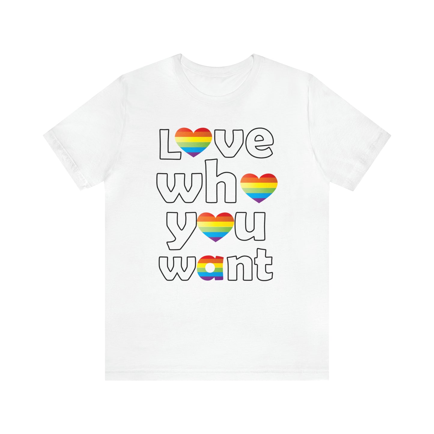 Love who you want T-Shirt