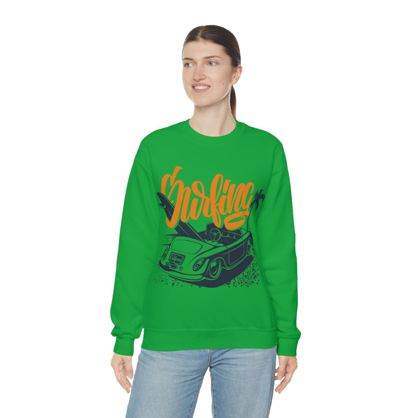 Surfing Cruiser Crewneck Sweatshirt