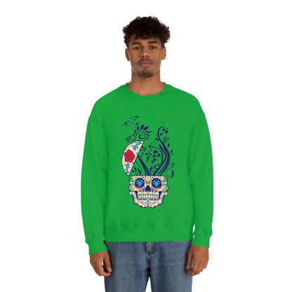 Day of the Dead Plant Crewneck Sweatshirt