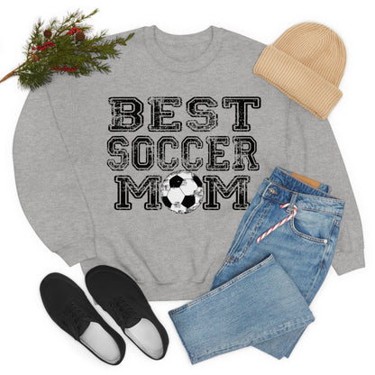 Best soccer mom Crewneck Sweatshirt