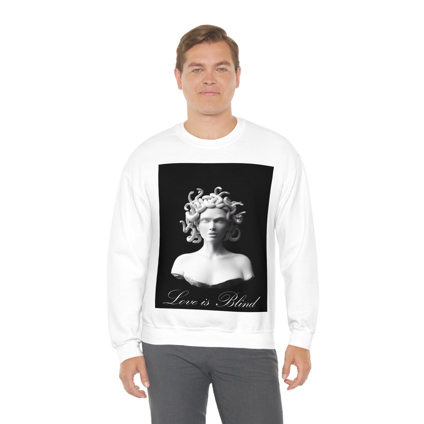 Love Is Blind Medusa Crewneck Sweatshirt