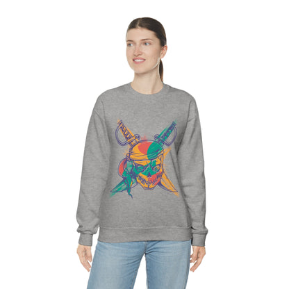 Cool Pirate Crewneck Sweatshirt